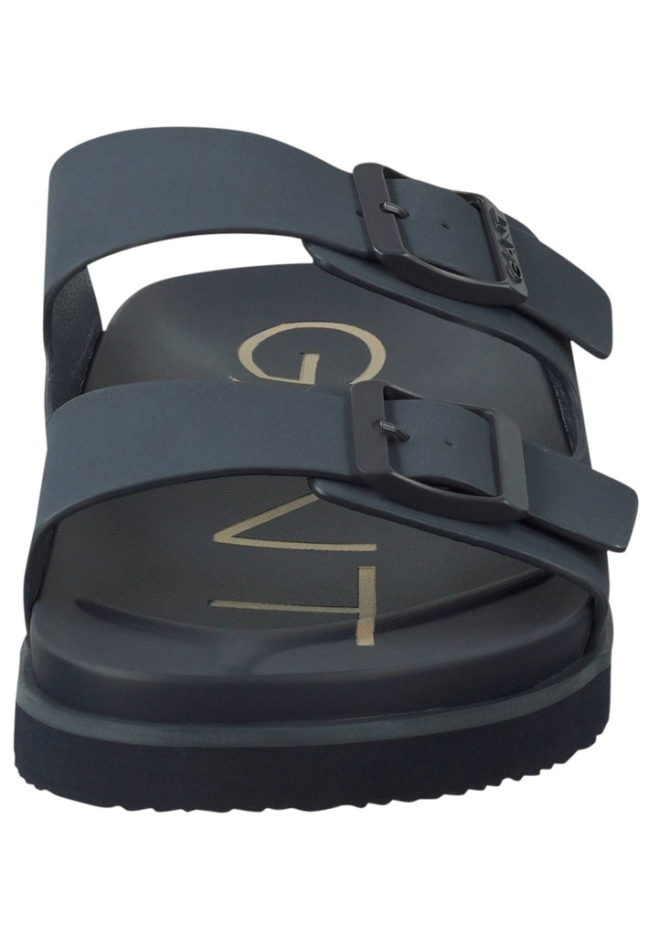 GANT Pantoletten Lederimitat Marine
