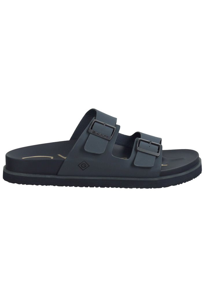 GANT Pantoletten Lederimitat Marine