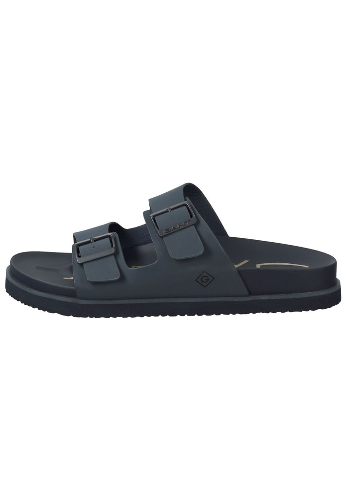 GANT Pantoletten Lederimitat Marine