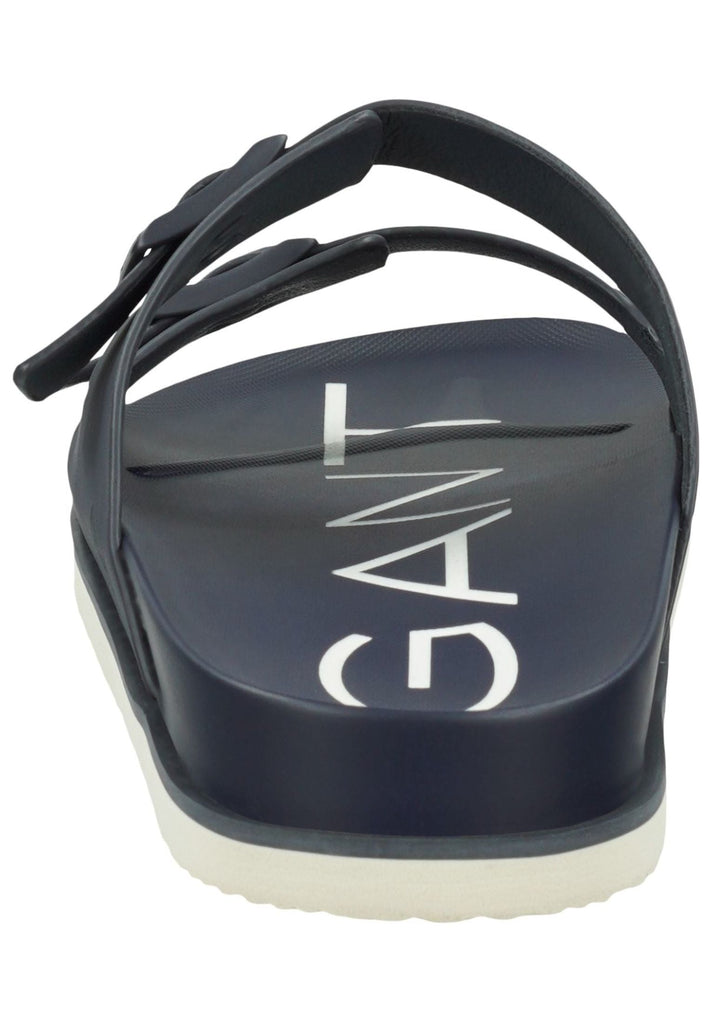 GANT Pantoletten Lederimitat Marine