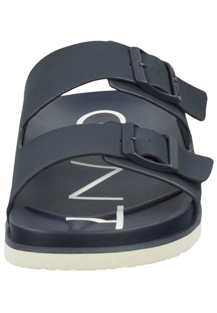 GANT Pantoletten Lederimitat Marine