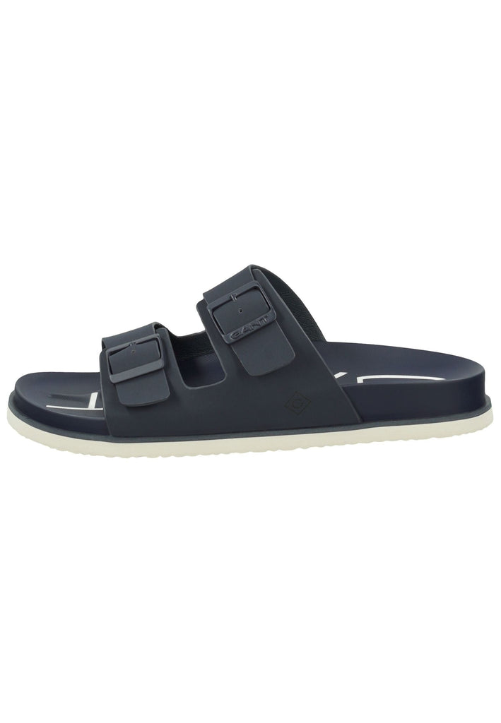 GANT Pantoletten Lederimitat Marine