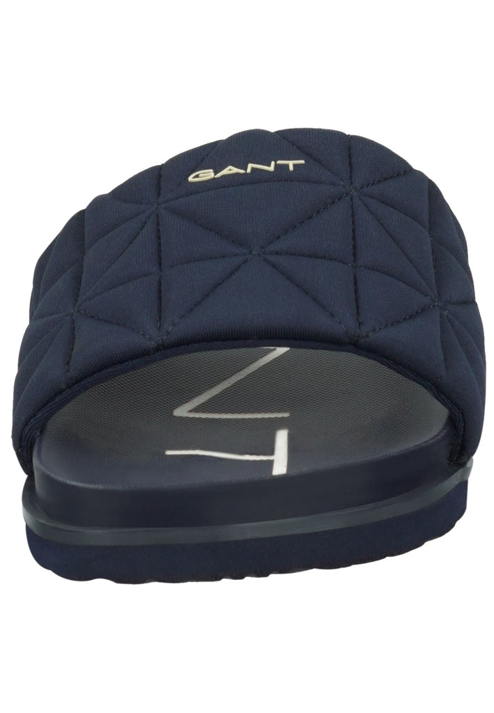 GANT Pantoletten Lederimitat Marine