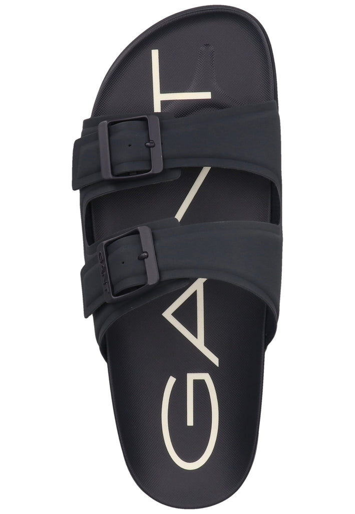 GANT Pantoletten Lederimitat Marine