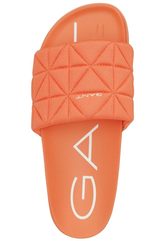 GANT Pantoletten Lederimitat Orange