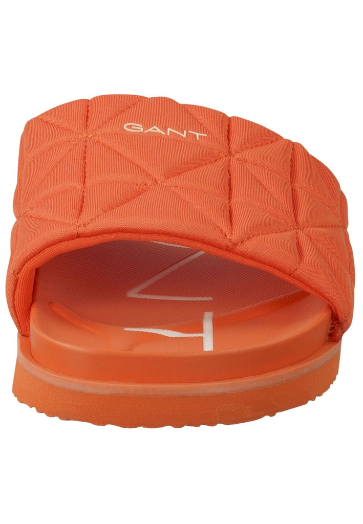 GANT Pantoletten Lederimitat Orange