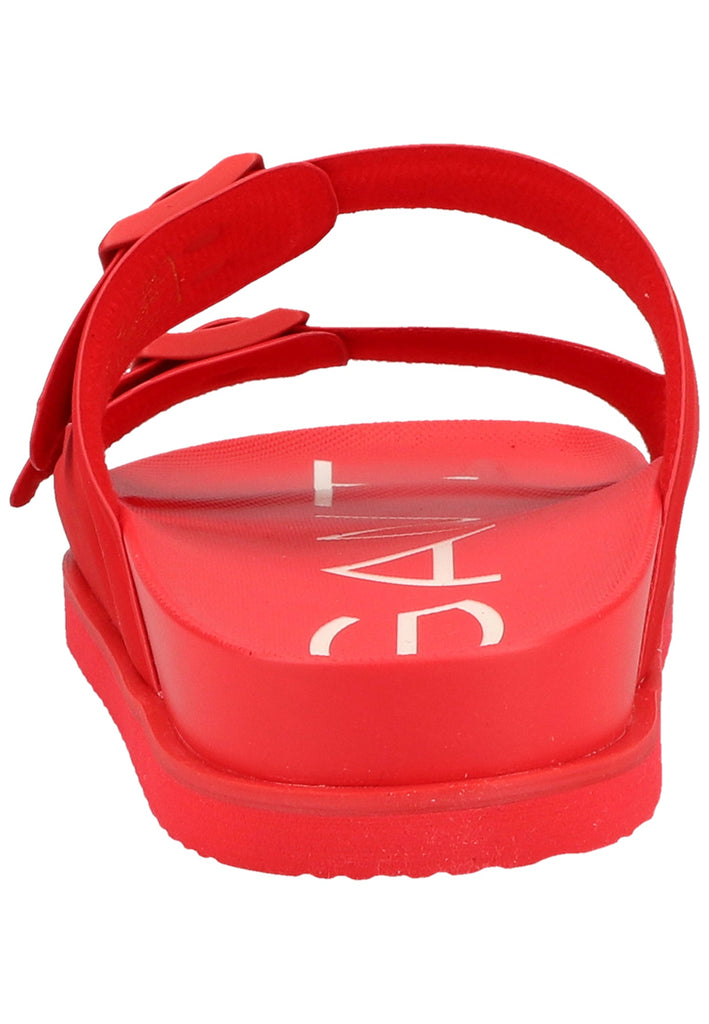 GANT Pantoletten Lederimitat Rot