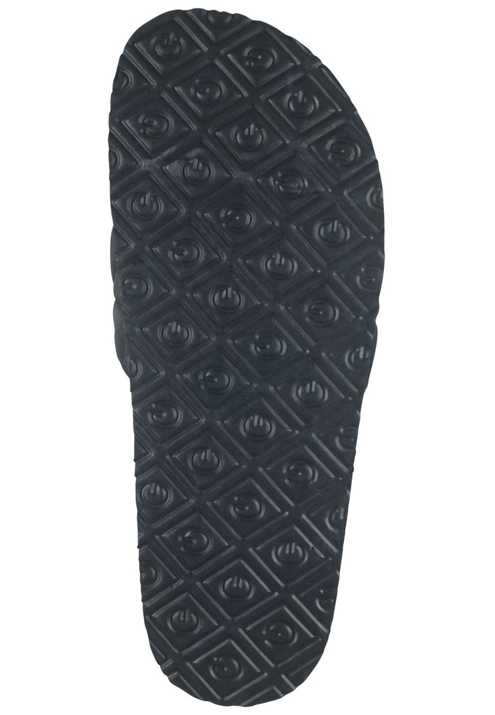 GANT Pantoletten Lederimitat Schwarz