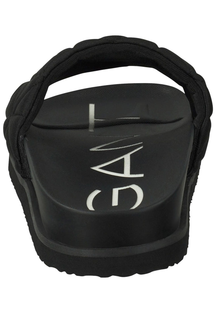 GANT Pantoletten Lederimitat Schwarz