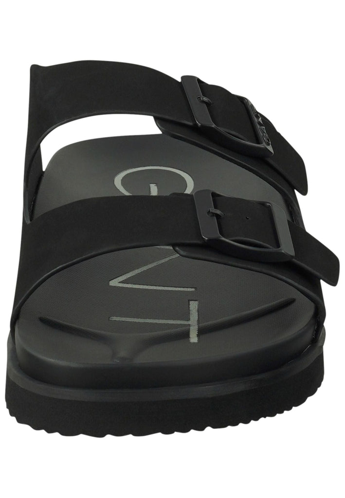 GANT Pantoletten Lederimitat Schwarz