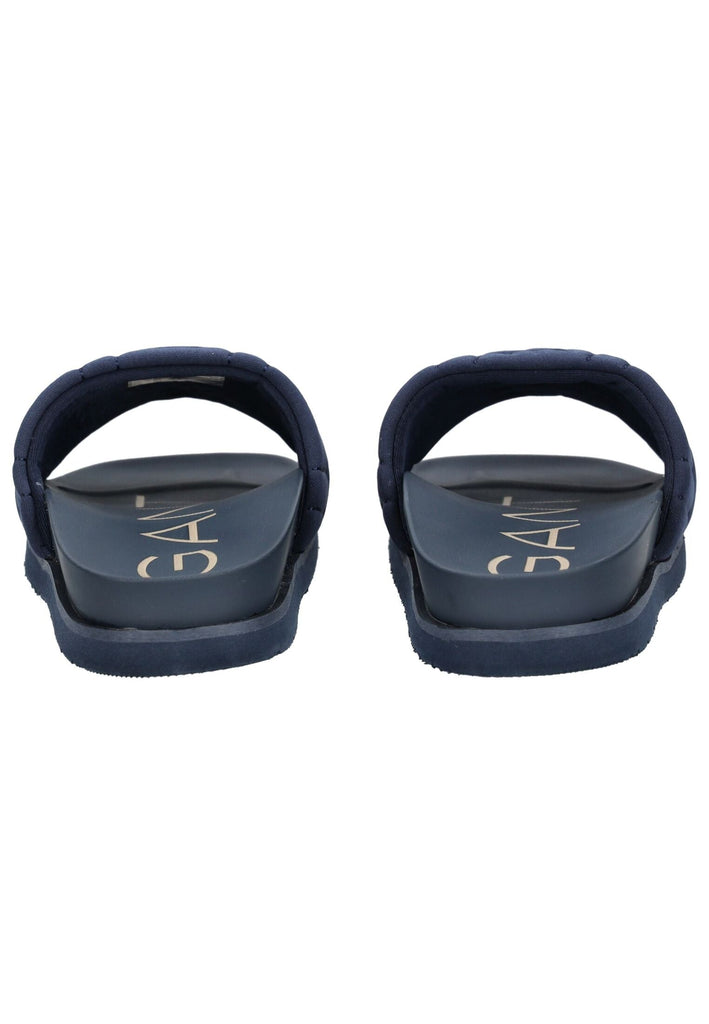 GANT Pantoletten Lederimitat/Textil Marine