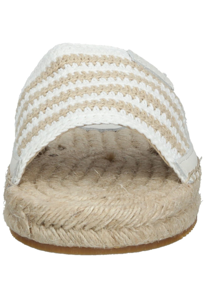 GANT Pantoletten Textil Weiß/Beige