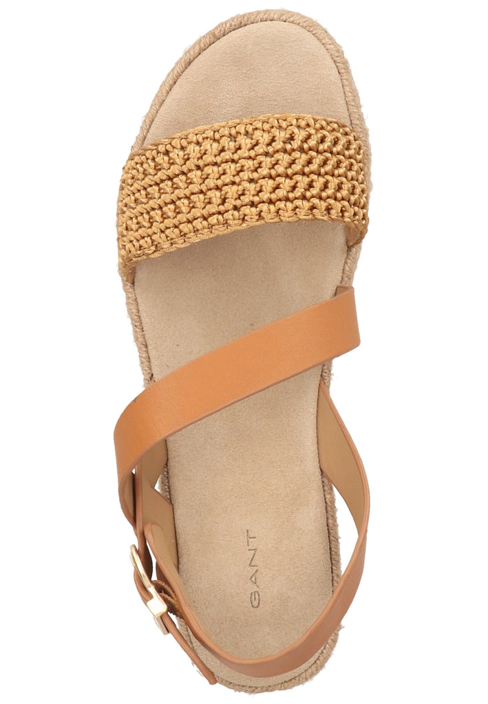 GANT Sandalen Leder Caramel