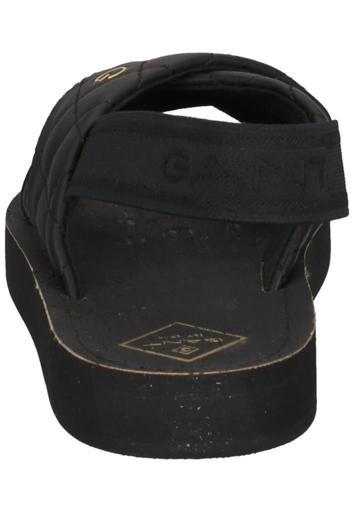 GANT Sandalen Leder Schwarz