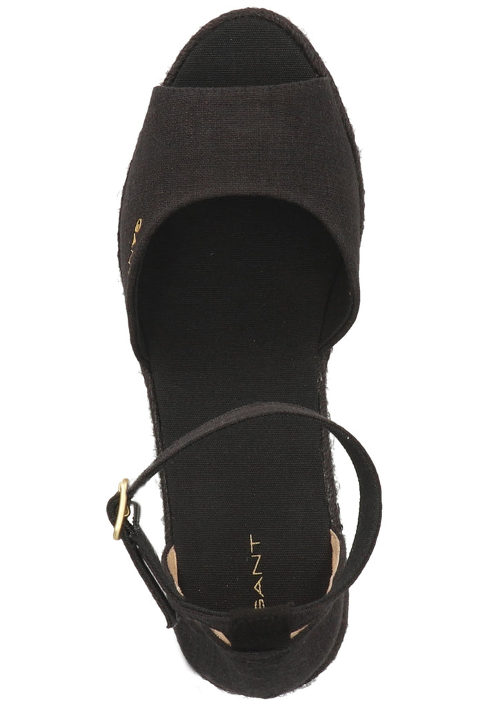GANT Sandalen Textil Schwarz