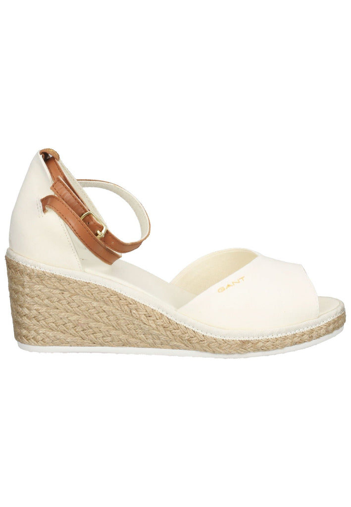 GANT Sandalen Textil Weiß