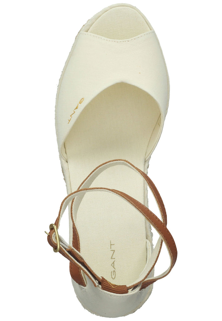 GANT Sandalen Textil Weiß
