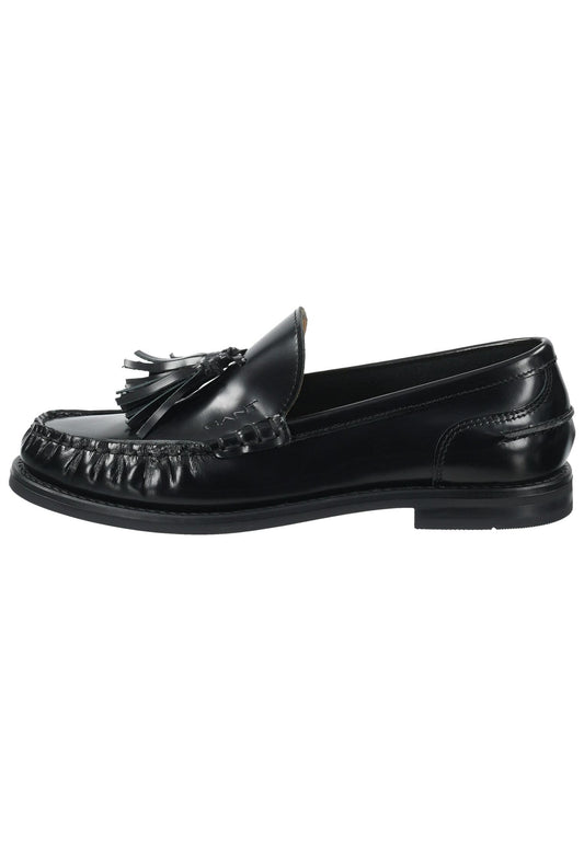 GANT Slipper Glattleder Schwarz