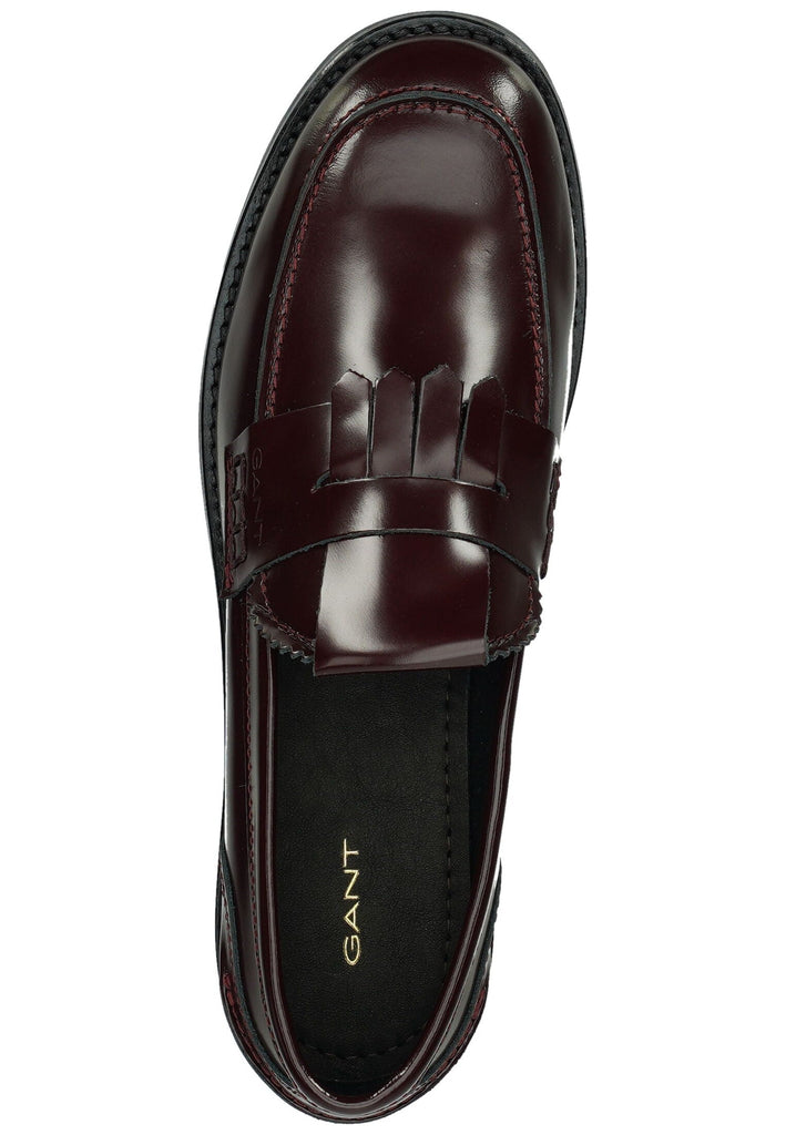 GANT Slipper Leder Bordeaux