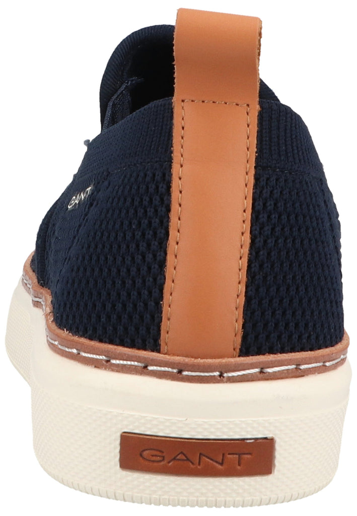 GANT Slipper Leder/Textil Marine