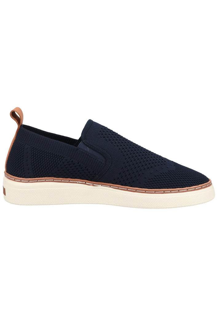 GANT Slipper Leder/Textil Marine