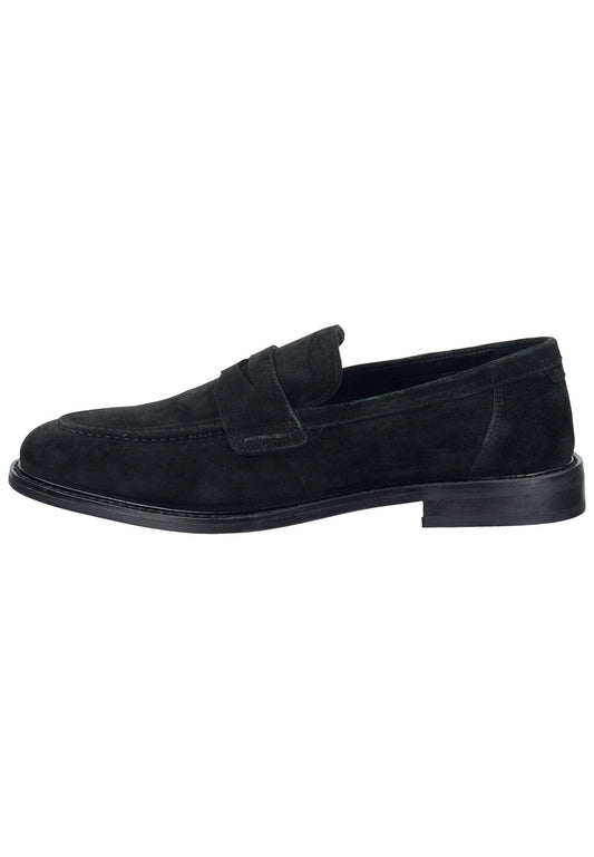 GANT Slipper Nubukleder Schwarz