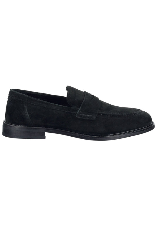 GANT Slipper Nubukleder Schwarz