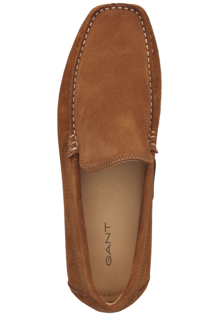GANT Slipper Veloursleder Cognac