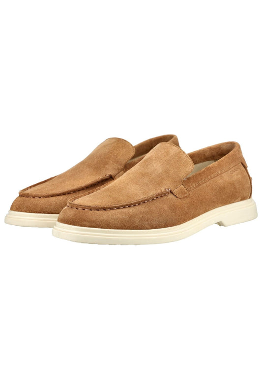 GANT Slipper Veloursleder Sand