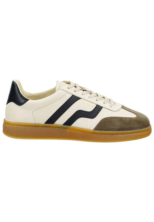 GANT Sneaker Glattleder Beige/Weiß