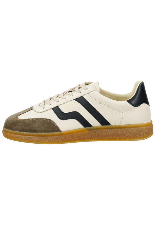 GANT Sneaker Glattleder Beige/Weiß