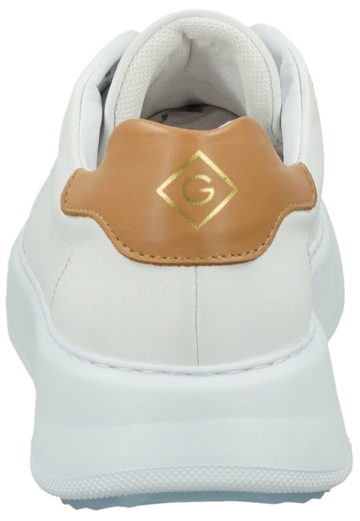 GANT Sneaker Glattleder Weiß/Braun