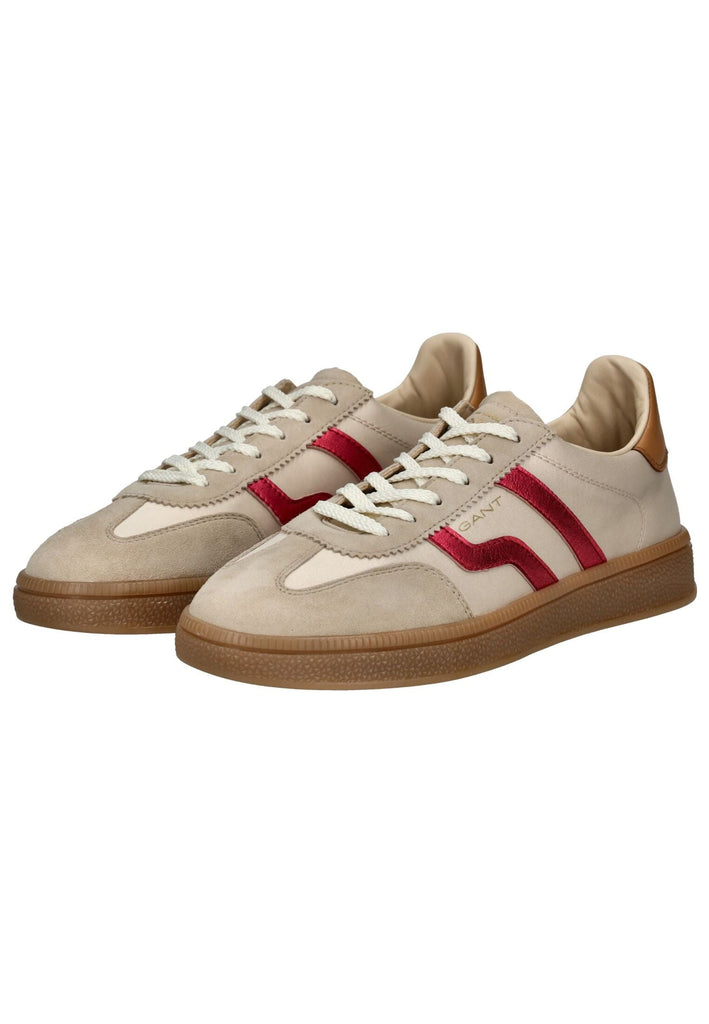 GANT Sneaker Leder Beige/Rot