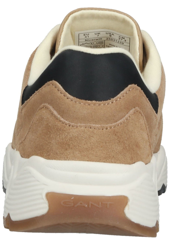 GANT Sneaker Leder Beige/Schwarz