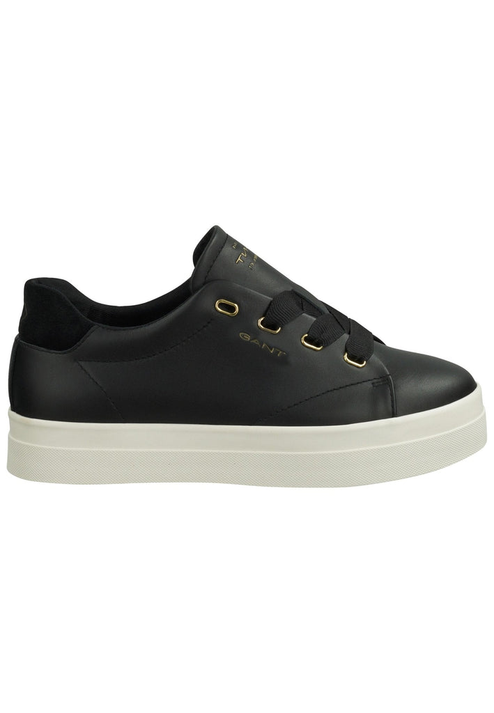 GANT Sneaker Leder Schwarz