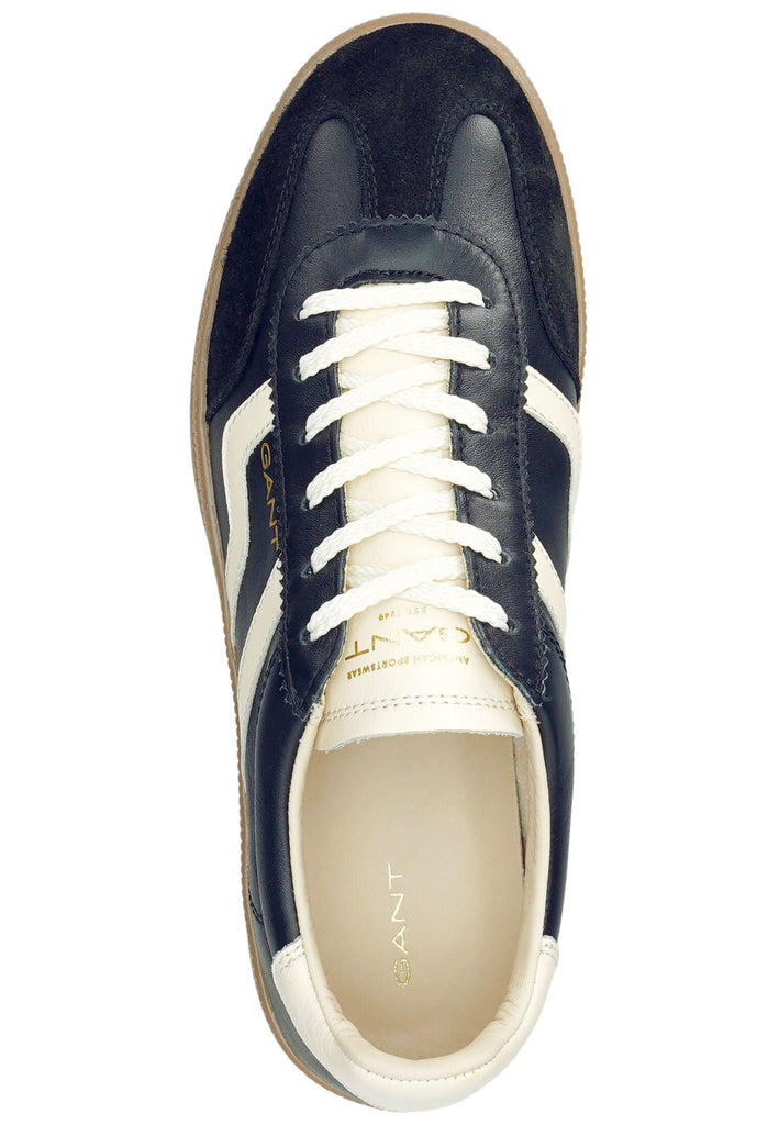 GANT Sneaker Leder Schwarz/Weiß