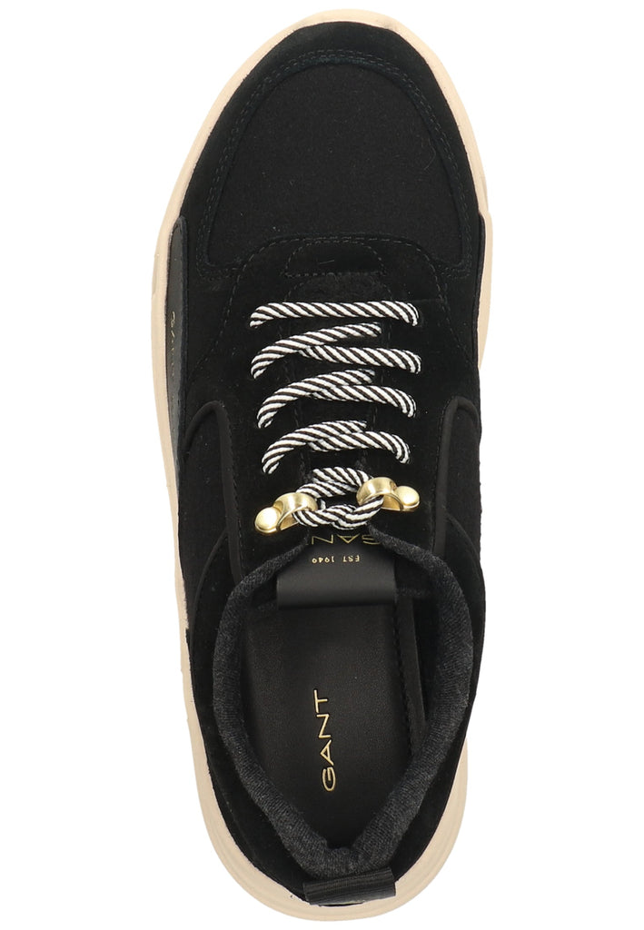 GANT Sneaker Leder/Textil Schwarz