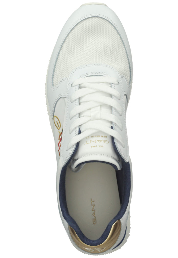 GANT Sneaker Leder/Textil Weiß