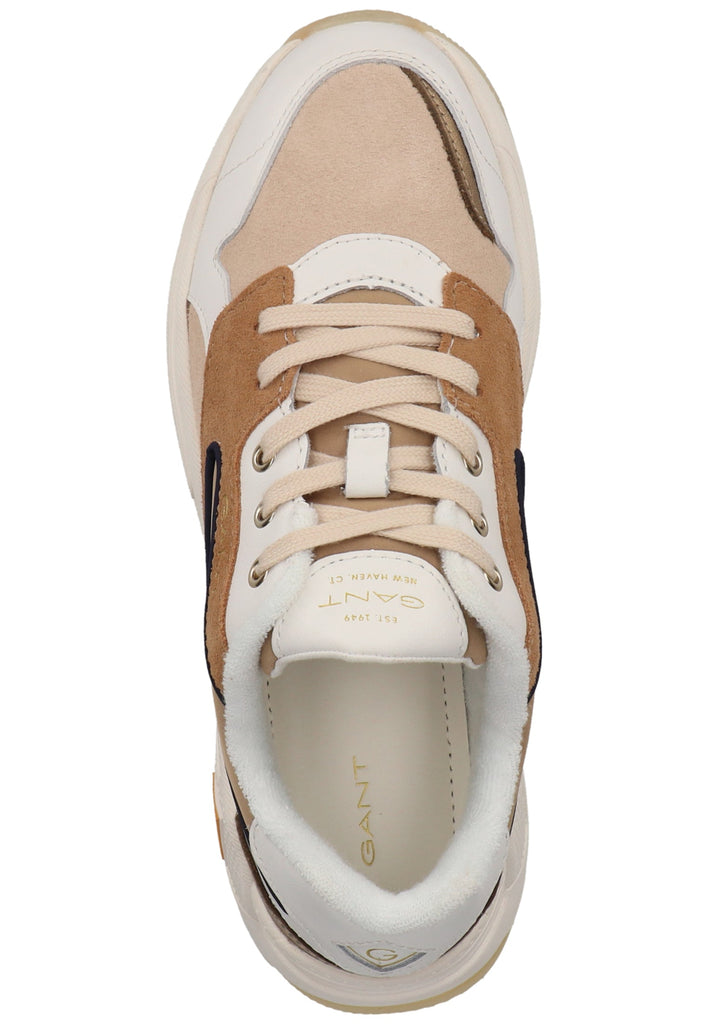 GANT Sneaker Leder/Textil Weiß/Beige
