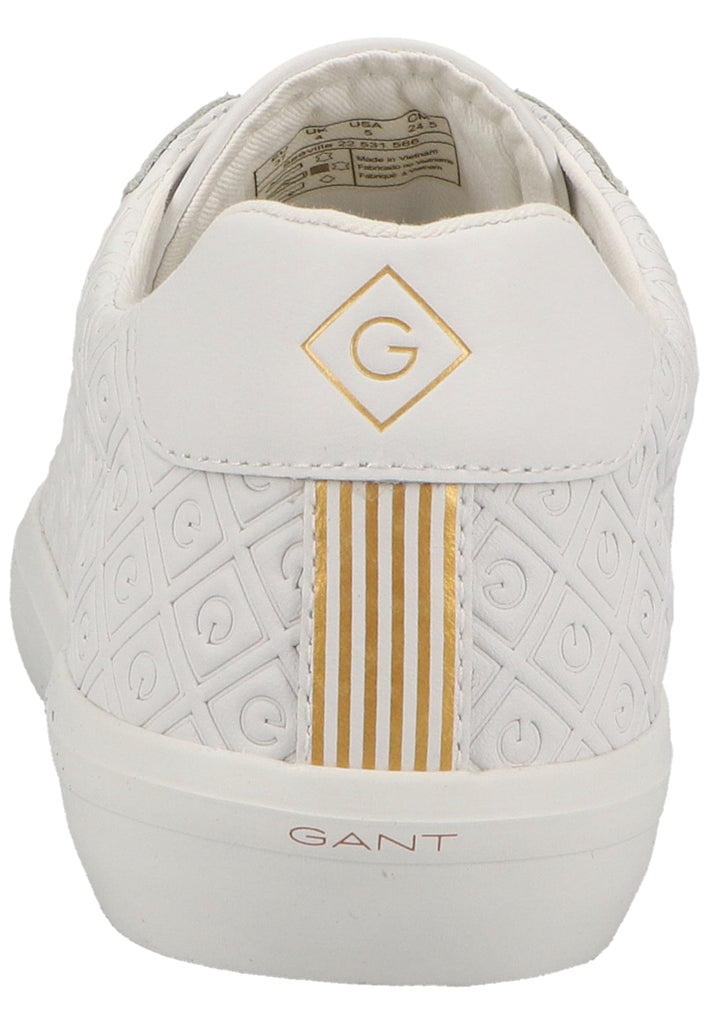 GANT Sneaker Leder Weiß