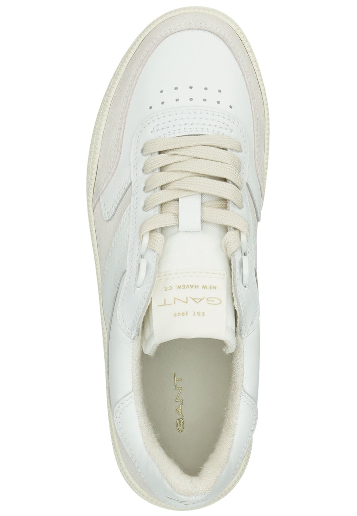 GANT Sneaker Leder Weiß/Beige