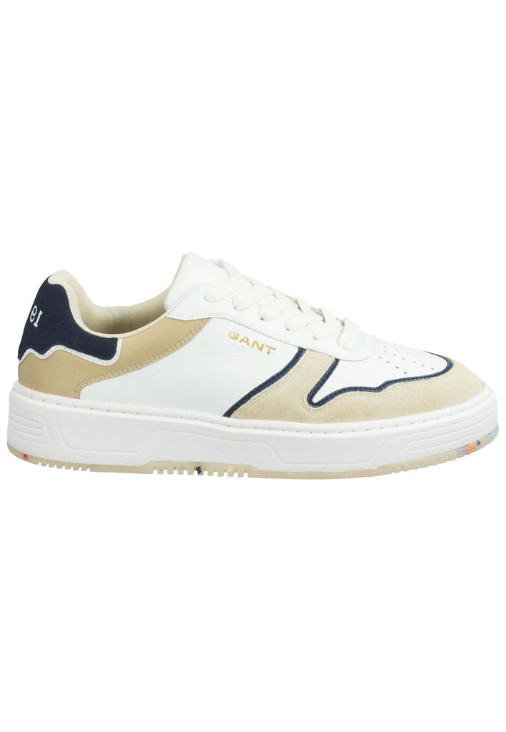 GANT Sneaker Leder Weiß/Beige