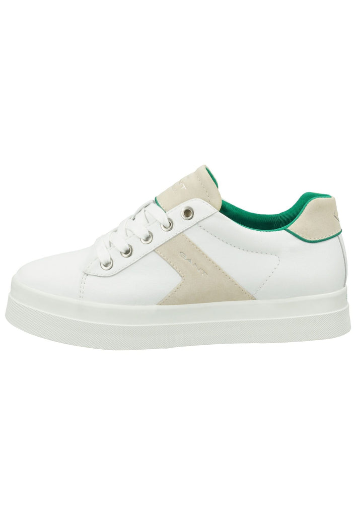 GANT Sneaker Leder Weiß/Beige