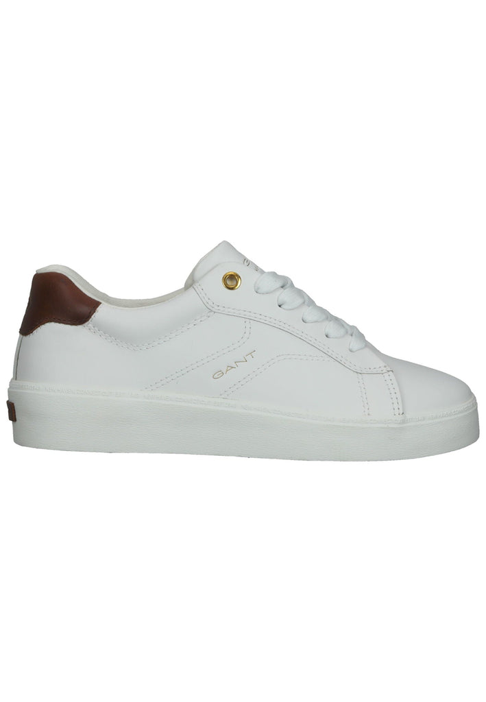 GANT Sneaker Leder Weiß/Braun
