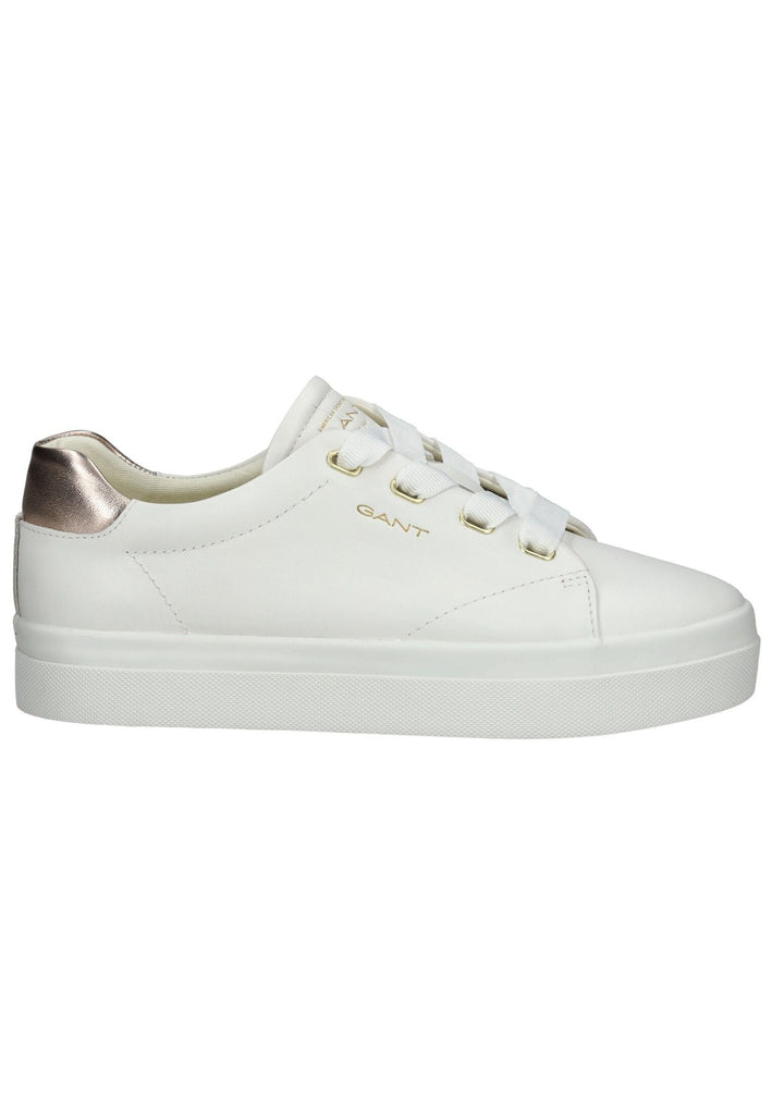 GANT Sneaker Leder Weiß/Gold