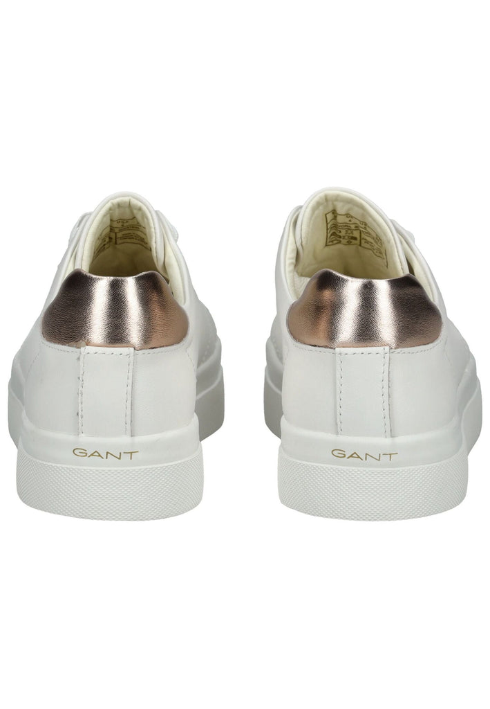 GANT Sneaker Leder Weiß/Gold