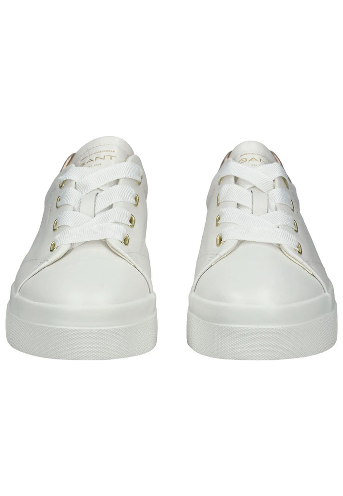 GANT Sneaker Leder Weiß/Gold