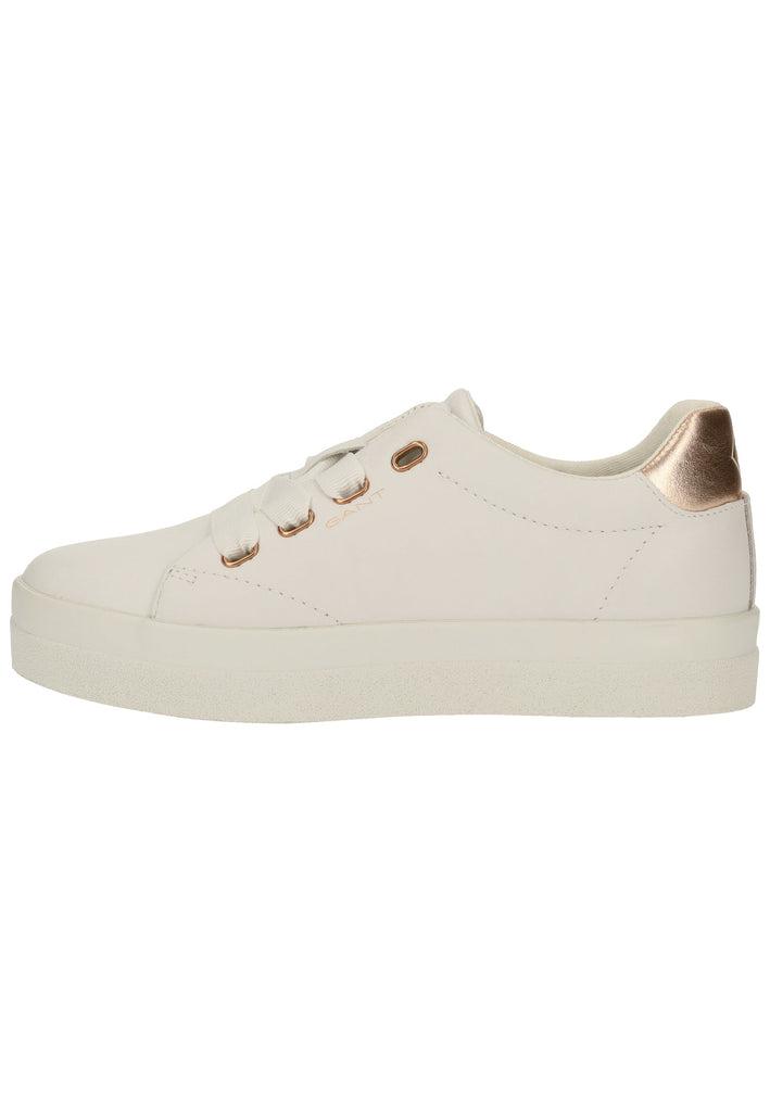 GANT Sneaker Leder Weiß/Gold
