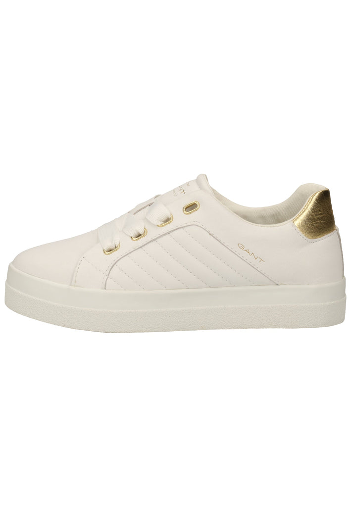 GANT Sneaker Leder Weiß/Gold