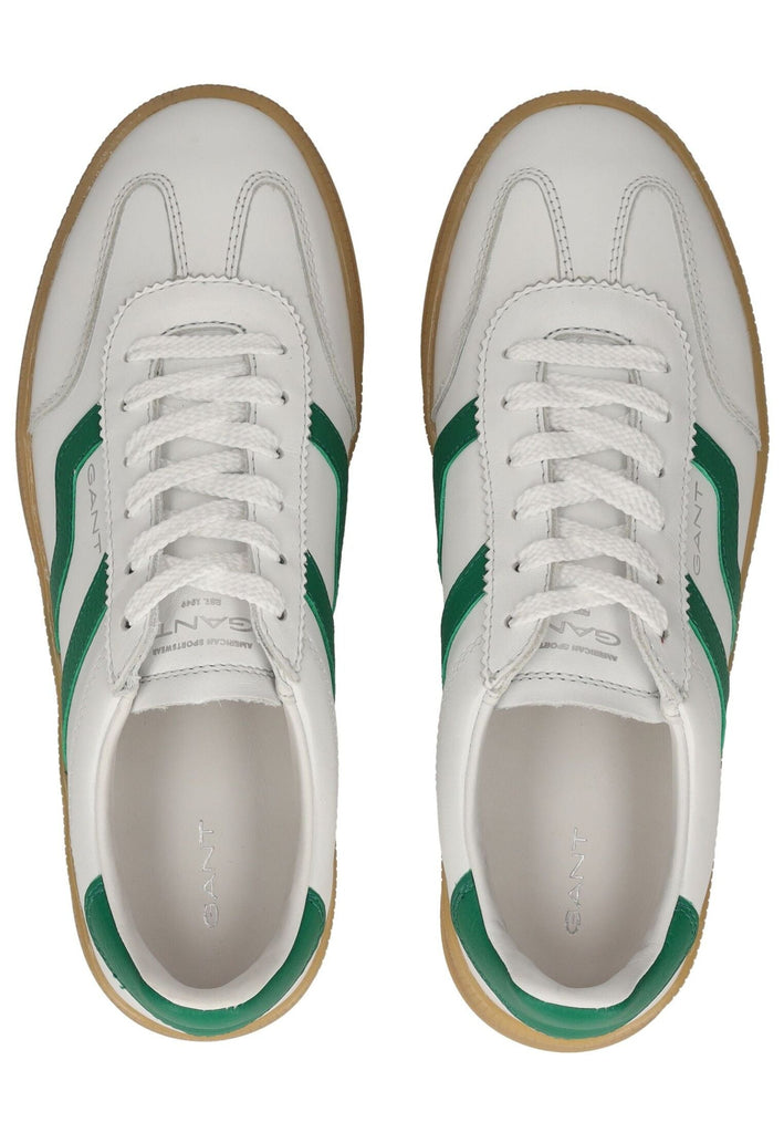GANT Sneaker Leder Weiß/Grün